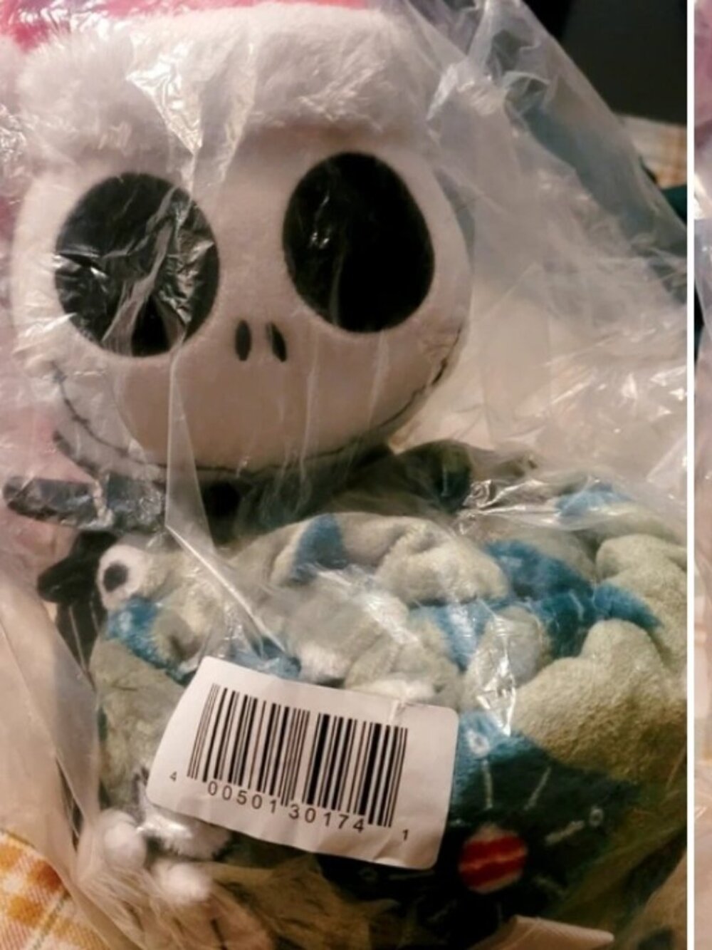 Jack Skellington pushy and blanket